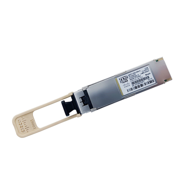 Cisco QSFP-100G-SR4-S 10-3142-01 QSFP28 100G SR4 100m OM4 MMF Modul Optik dengan konektor MPO-12