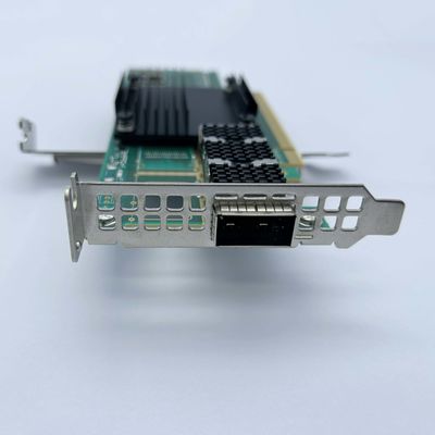 Mellanox ConnectX-6 VPI MCX653105A-ECAT 100GbE Infiniband EDR HDR100 Adaptor Server RDMA PCIe 4.0 X 16 QSFP56 Tunggal