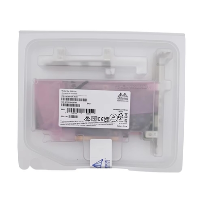 Mellanox Connectx-5 3.0x8 25Gbit Dual SFP28 Kartu Ekspansi Adaptor Jaringan PCIe MCX512A-ACAT Jenis Produk Peralatan Fiber Optik