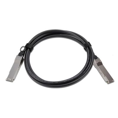 Kabel Tembaga Langsung Mellanox MCP1600-E003E26 Direct Attach InfiniBand EDR hingga 100Gb/s QSFP28 3m Hitam 26AWG