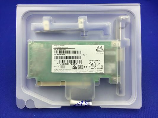 Mellanox MCX555A-ECAT ConnectX-5 VPI adapter card  EDR InfiniBand 100GbE Single-Port QSFP28 PCIe 3.0 x16 Tall Bracket