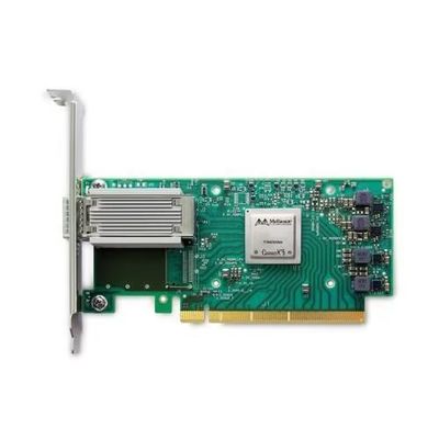 MCX515A-CCAT Mellanox ConnectX-5 100GbE 1-Port QSFP28 PCIe 3.0 X16 EN Kartu Adaptor Jaringan untuk Platform Penyimpanan Cloud