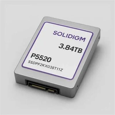 Solidigm SSDPF2KX038T11Z D7-P5520 3,84TB PCIe4 NVMe U.2 SSD Server Perusahaan