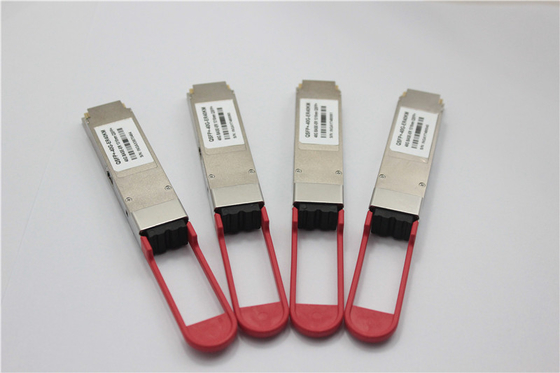 02311BKT Kompatibel 40GbE QSFP + 40KM SMF Transceiver Untuk Cloud MAN