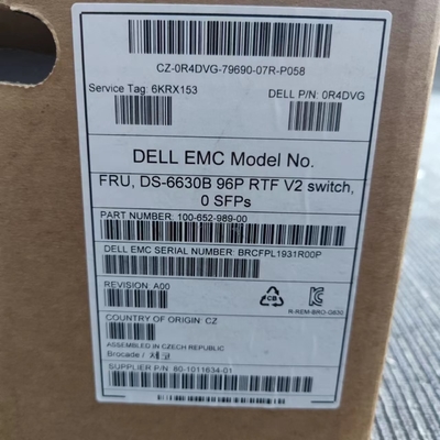 DS-6630B DELL EMC CONNECTRIX 32GB FC SWITCH 128 Port 48 Basis Port