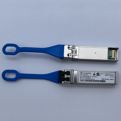 X7 Blade Gunakan XBR-000478 Transceiver Brokat 32G FC SFP+ ELWL 25KM SMF