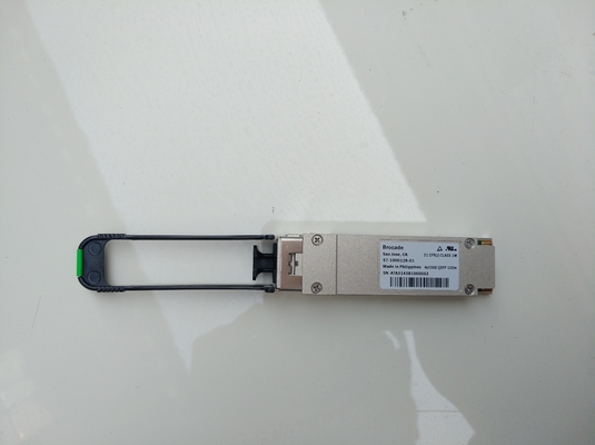 57-1000129-01 QSFP+ 40GBASE-SR4 MMF MPO Transceiver Brokat Gen6 FC32-64 Penggunaan