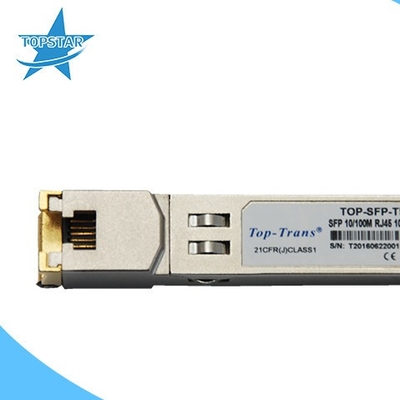 100m 10/100Base Tembaga SFP Transceiver Rj45 Konektor ROHS