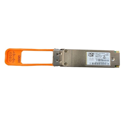 Cisco QSFP-100G-PSM4-S 10-3144-01 QSFP28 100GBASE PSM4 Transceiver dengan konektor MPO 500m melalui SMF