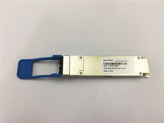 Merek 02311KNU Kompatibel QSFP28-100G-LR4, 10km SMF 100G QSFP28 Transceiver