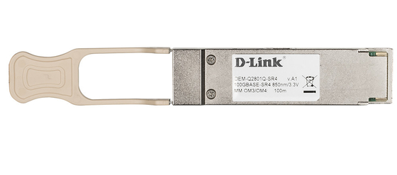 DEM-Q2801Q-SR4 100G SR4 Modul Transceiver Optik Multimode 100M 850nm