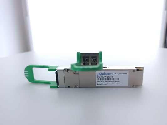 TR-ZC13T-NW5 Merek 100G QSFP28 Transceiver Optik DR1+ PAM4 500M