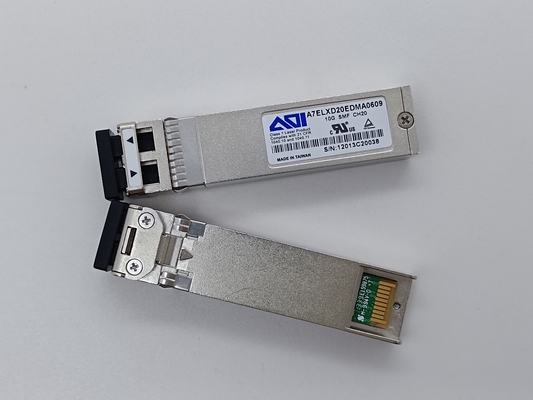 SFP+ DWDM Dual LC 10G 40km SMF Transceiver AOI A7ELXD20EDMA0609 Optik