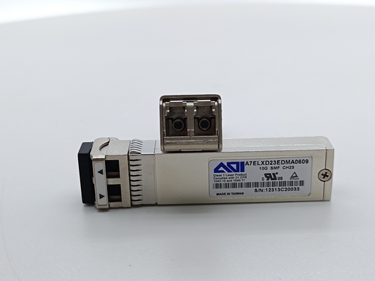 Dual LC 10G SMF 40km Transceiver SFP + DWDM Asli AOI A7ELXD23EDMA0609