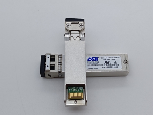 Dual LC 10G SMF 40km Transceiver SFP + DWDM Asli AOI A7ELXD23EDMA0609