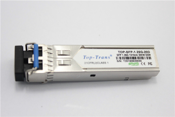 Transceiver 1.25G Modul Optik 1310nm 10Km Modul Cisco SFP Serat Optik