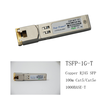 Arista SFP-1G-T Kompatibel Tembaga RJ45 SFP 100m Cat5 Cat5e Transceiver Optik