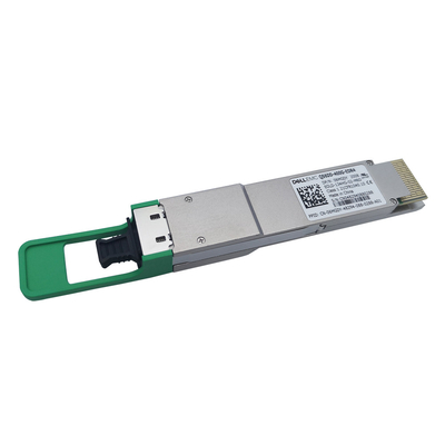 Transceiver Modul Optik Menengah Dell Q56DD-400G-EDR4 Menjangkau Hingga 2 Km