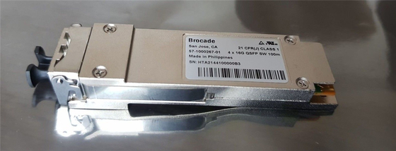 57-1000267-01 FC QSFP Transceiver 64G SWL Untuk 8510 SAN Director Grade A