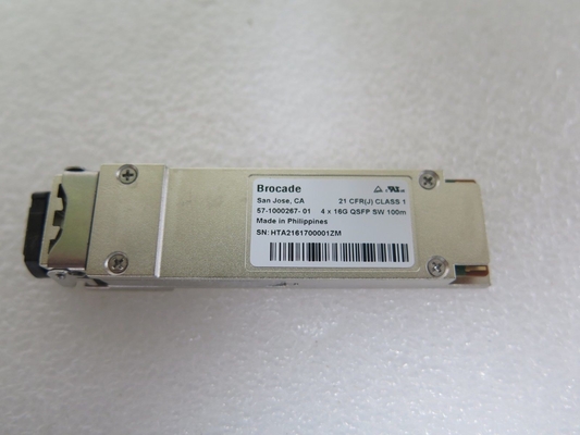 57-1000497-01 XBR-000466 64G FC SFP+ Transceiver ELWL 25km Untuk Brokat G720