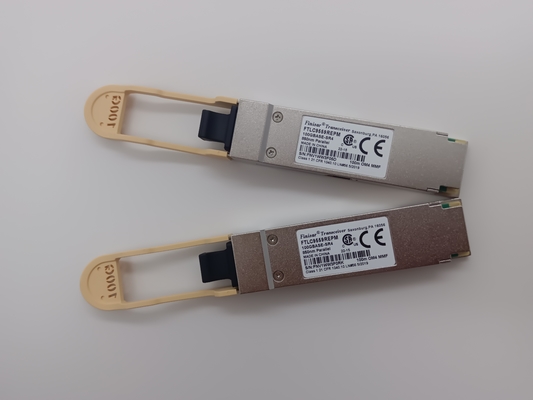 Finisar FTLC9559REPM 100m Paralel MMF QSFP28 Transceiver Optik Untuk 100G Ethernet
