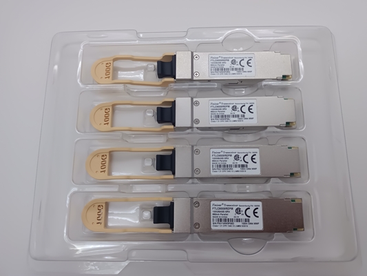 Finisar FTLC9559REPM 100m Paralel MMF QSFP28 Transceiver Optik Untuk 100G Ethernet