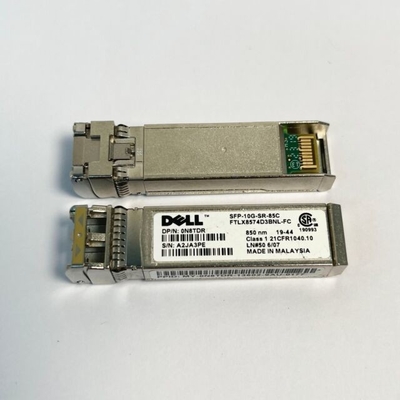 Dell FTLX8574D3BNL-FC 10Gb/S 850nm SFP+ SFP-10G-SR-85C Modul Transceiver Optik