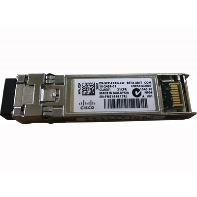 Cisco 8Gbps DS-SFP-FC8G-LW Fiber Channel SFP + Modul Optik Panjang Gelombang Panjang