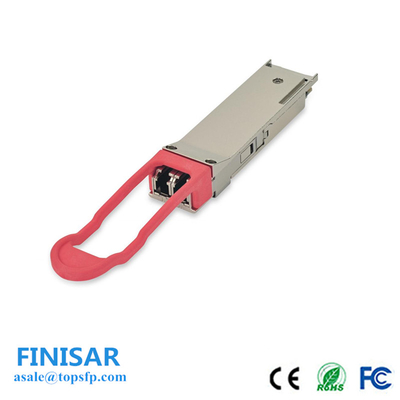 40km Multirate QSFP + Modul Transceiver Optik Untuk 40G Ethernet Finisar FTL4E1QE1C
