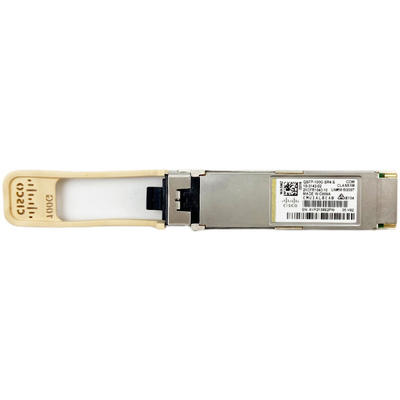 Modul Serat Optik Multimode CPAK-100G-SR4 QSFP28 100G 850nm Transceiver Merek Cisco