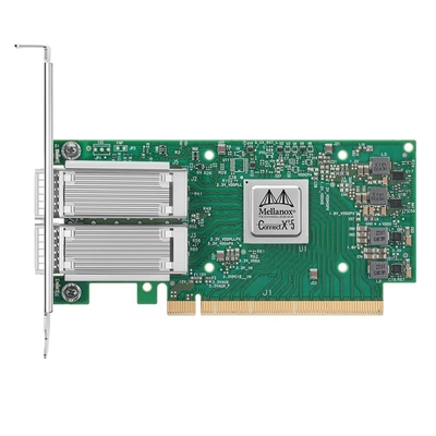 Mellanox MCX516A-CDAT 100GbE ConnectX-5 CX516A Adaptor Jaringan Port Ganda QSFP28