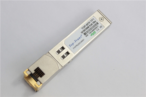 Juniper SRX-SFP-1GE-T-ET Modul Konverter Tembaga RJ45 SFP 100m Cat5 Kompatibel