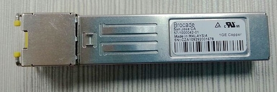Brokat 57-1000042-01 XBR-000190 SFP Transceiver 1G Tembaga 1000BSAE-T RJ45 Modul Optik