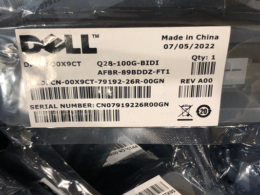 Avago AFBR-89BDDZ QSFP28 100 Gigabit Ethernet LC MMF Modul Serat Optik Dapat Dipasang