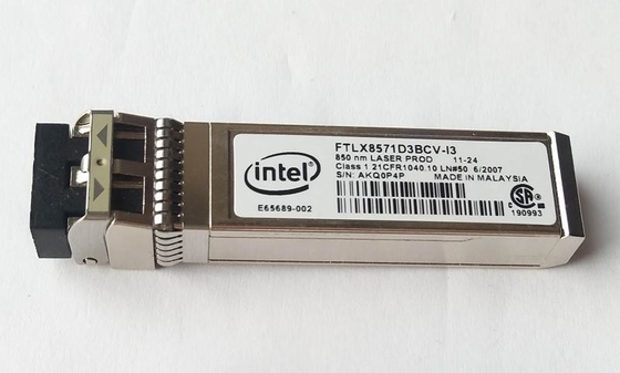 InteI FTLX8571D3BCV-I3 10GBASE-SR 850nm SFP + Modul Transceiver Optik
