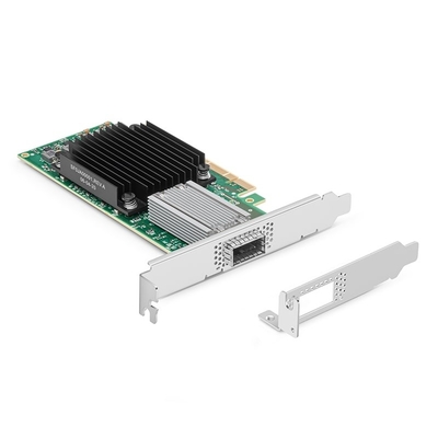 NVIDIA Mellanox MCX515A-CCAT 100GbE QSFP28 Port PCIe3.0 X16 Kartu Ethernet ConnectX-5