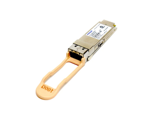 100m Multirate Parallel MMF QSFP28 Optical Transceiver Untuk 100GBASE-SR4 100G Ethernet