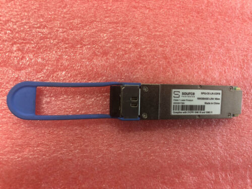 Mode Tunggal QSFP28 100G Modul Transceiver Serat SPQ-CE-LR-CDFB 10Km