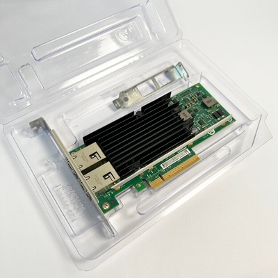 Intel X540-T2 10Gb PCIe PCI Express X8 Adaptor Jaringan Ethernet Antarmuka Saluran Serat