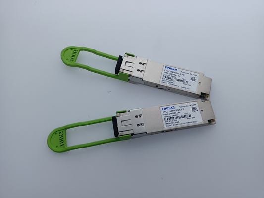 Asli Finisar FTLC1157RGPL6-FB 2km 100G CWDM4 QSFP28 Aplikasi Dengan FEC