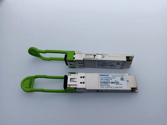 Asli Finisar FTLC1157RGPL6-FB 2km 100G CWDM4 QSFP28 Aplikasi Dengan FEC