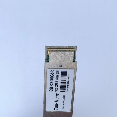 Asli Arista Kompatibel 100GBASE-SR4 Modul Optik QSFP28 100G 100M MPO Transceiver