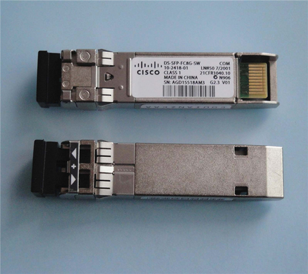 Modul Transceiver DS-SFP-FC16G-SW 10-2666-01 16G SW SFP + 850nm 150m LC MMF asli
