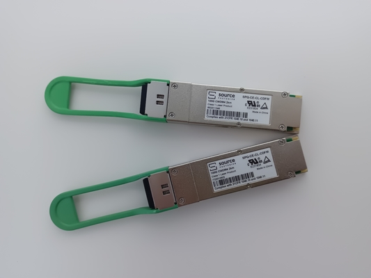 100GBASE-LR4 QSFP28 Modul Transceiver Optik SPQ-CE-LR-CDFF LAN WDM EML SMF