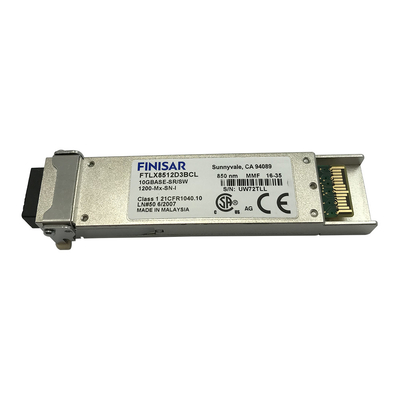 Finisar FTLX8512D3BCL 300m 10 Gb/S 850nm Modul Transceiver Optik Multimode Datacom XFP