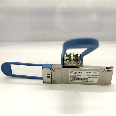 Sumber Fotonik Lc Sfp Modul SPQ-CE-LR-CDFA 100GBase-LR4 QSFP28 10km