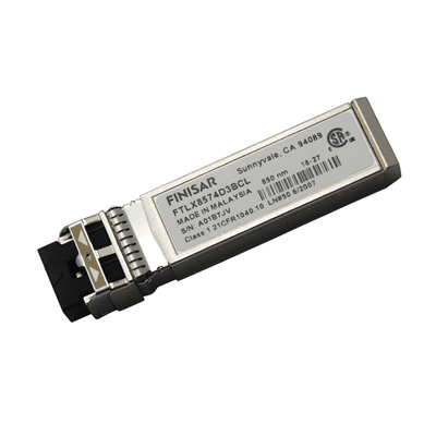 Modul Optik Finisar Asli FTLX8574D3BCL 10Gb/S 850nm Multimode SFP+ Transceiver
