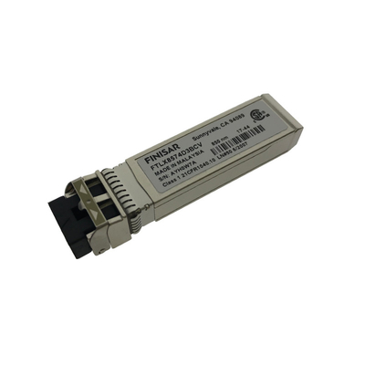 Transceiver optik Finisar asli FTLX8574D3BCL 10Gb/S 850nm MMF Transceiver SFP+