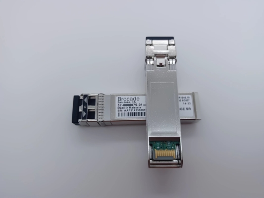 Brocade 57-0000075-01 XBR-000180 Transceiver Optik 10G-SR MMF SFP+ - LC 300m 850nm DDM Modul