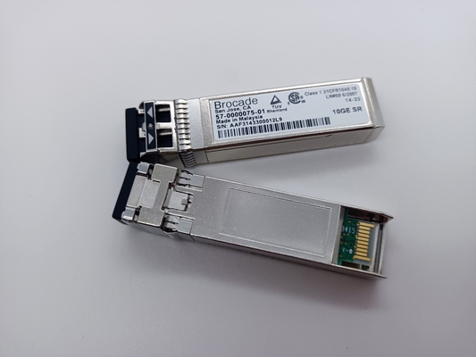 Brocade 57-0000075-01 XBR-000180 Transceiver Optik 10G-SR MMF SFP+ - LC 300m 850nm DDM Modul
